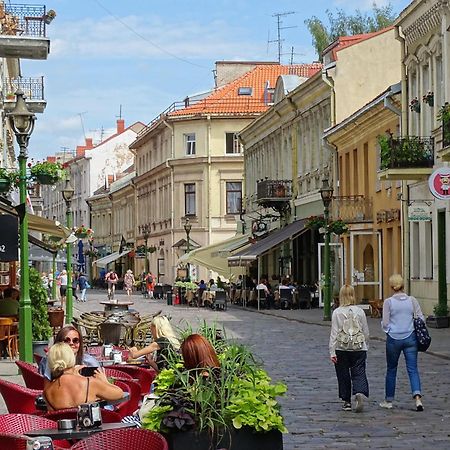 Picturesque Old Town Apartment With Charming Balcony Kaunas Bagian luar foto